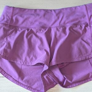 Purple size 2 Lululemon speed ups 💜